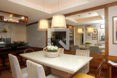 Sala de Jantar de apartamento à venda com 1 quarto, 70m² em Bela Vista, Porto Alegre