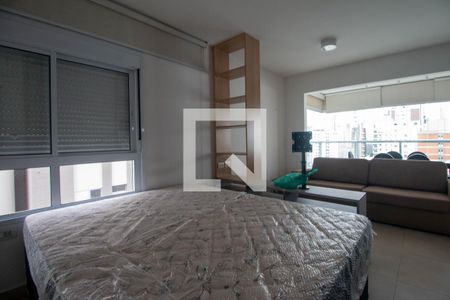 Quarto de apartamento para alugar com 1 quarto, 43m² em Santo Amaro, São Paulo