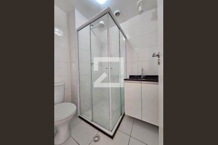 Banheiro de kitnet/studio à venda com 1 quarto, 28m² em Vila Dom Pedro I, São Paulo