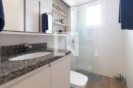 Banheiro do Quarto 2 de apartamento à venda com 2 quartos, 69m² em Santo Antônio, Porto Alegre
