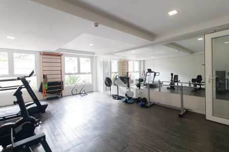 Área comum - Academia de apartamento à venda com 2 quartos, 69m² em Santo Antônio, Porto Alegre