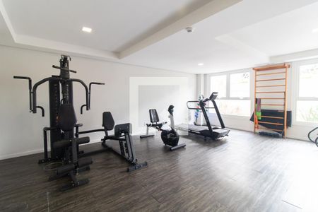 Área comum - Academia de apartamento à venda com 2 quartos, 69m² em Santo Antônio, Porto Alegre