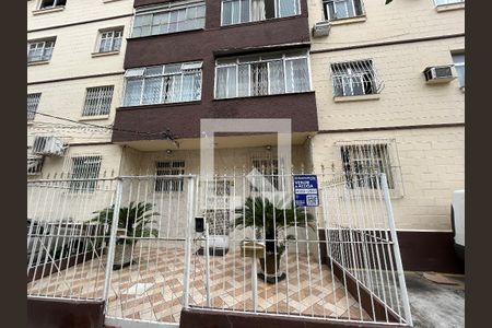 Fachada + plaquinha de apartamento à venda com 3 quartos, 85m² em Cachambi, Rio de Janeiro