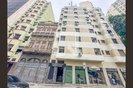 Fachada de kitnet/studio à venda com 1 quarto, 25m² em Centro, Rio de Janeiro