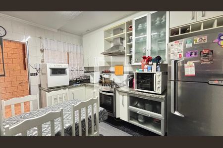 Cozinha de casa à venda com 3 quartos, 194m² em Jardim das Maravilhas, Santo André
