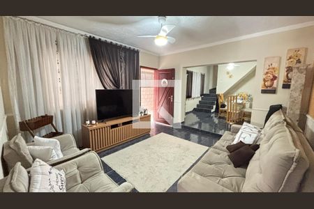 Sala - Sala de Jantar de casa à venda com 3 quartos, 194m² em Jardim das Maravilhas, Santo André