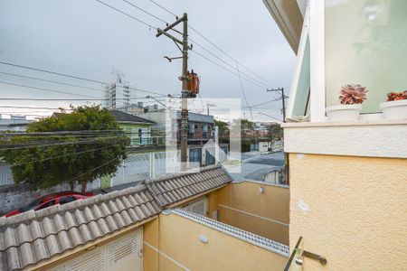 Sacada da Suíte de casa à venda com 3 quartos, 140m² em Jardim Sabara, São Paulo