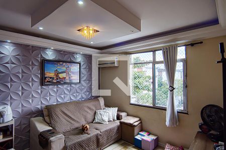 Sala de apartamento à venda com 2 quartos, 51m² em Taquara, Rio de Janeiro