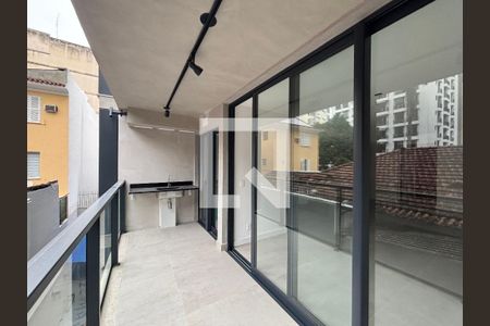 Varanda da Sala  de apartamento à venda com 3 quartos, 112m² em Botafogo, Rio de Janeiro