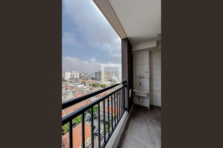 Varanda da Sala de apartamento para alugar com 2 quartos, 41m² em Mooca, São Paulo