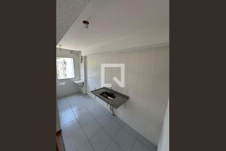 Cozinha e Área de Serviço de apartamento à venda com 2 quartos, 60m² em Vargem Grande, Rio de Janeiro