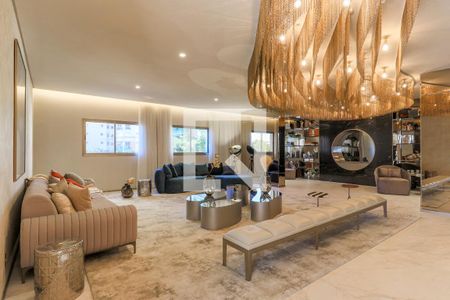 Área comum - Hall Social de kitnet/studio à venda com 1 quarto, 24m² em Campo Belo, São Paulo