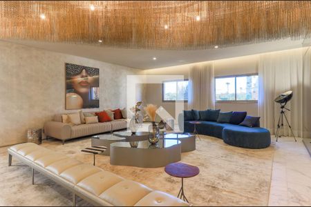 Área comum - Hall Social de kitnet/studio à venda com 1 quarto, 24m² em Campo Belo, São Paulo