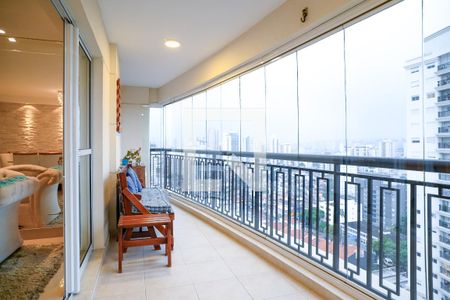 Varanda de apartamento à venda com 3 quartos, 120m² em Bosque da Saúde, São Paulo