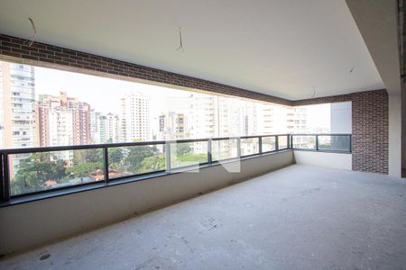 Varanda gourmet de apartamento à venda com 3 quartos, 178m² em Jardim, Santo André