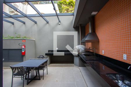 Área comum - Churrasqueira 2 de apartamento à venda com 3 quartos, 178m² em Jardim, Santo André