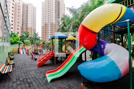 Área comum - Playground de apartamento para alugar com 2 quartos, 65m² em Jardim Maria Rosa, Taboão da Serra