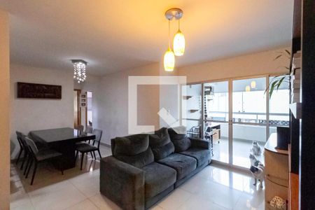 Sala de apartamento à venda com 3 quartos, 91m² em Castelo, Belo Horizonte