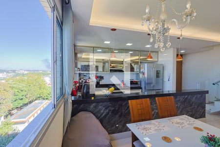 Sala de Jantar de apartamento à venda com 3 quartos, 184m² em Monsenhor Messias, Belo Horizonte