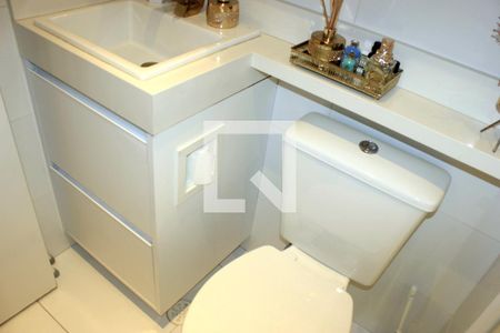Banheiro de kitnet/studio à venda com 1 quarto, 29m² em Macedo, Guarulhos