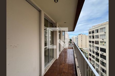 Varanda da Sala de apartamento à venda com 2 quartos, 108m² em Copacabana, Rio de Janeiro