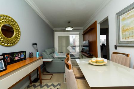 Sala de apartamento à venda com 2 quartos, 64m² em Chácara Califórnia, São Paulo