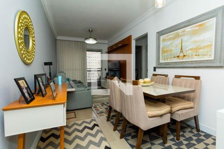 Sala de apartamento à venda com 2 quartos, 64m² em Chácara Califórnia, São Paulo