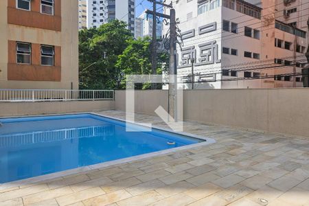 Área comum de apartamento para alugar com 3 quartos, 190m² em Barra Funda, Guarujá