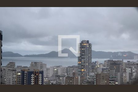 Vista da Varanda de apartamento para alugar com 4 quartos, 201m² em Embaré, Santos