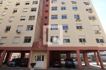 Fachada do bloco de apartamento à venda com 2 quartos, 58m² em Marechal Rondon, Canoas