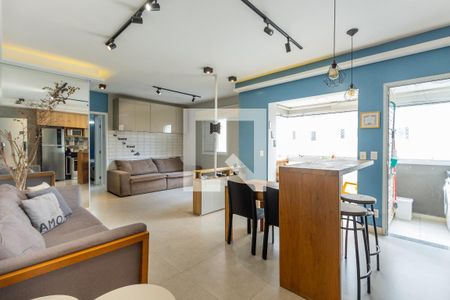 Sala de apartamento para alugar com 1 quarto, 57m² em Barra Funda, São Paulo