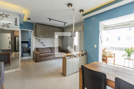 Sala de apartamento para alugar com 1 quarto, 57m² em Barra Funda, São Paulo