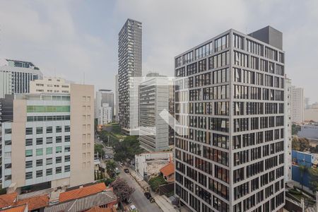 Vista da Sala de apartamento à venda com 3 quartos, 124m² em Jardim Paulistano, São Paulo