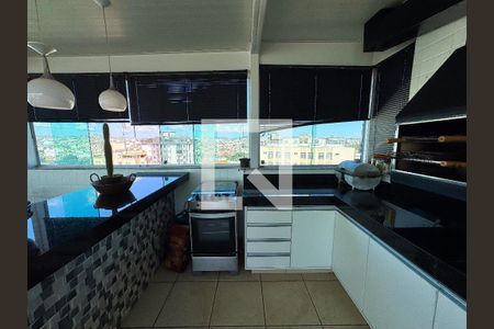 Área comum de apartamento à venda com 3 quartos, 180m² em Eldorado, Contagem