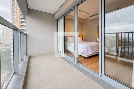 Varanda de kitnet/studio à venda com 1 quarto, 26m² em Vila Mariana, São Paulo