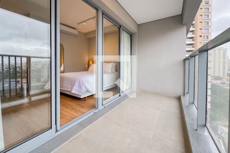 Varanda de kitnet/studio à venda com 1 quarto, 26m² em Vila Mariana, São Paulo