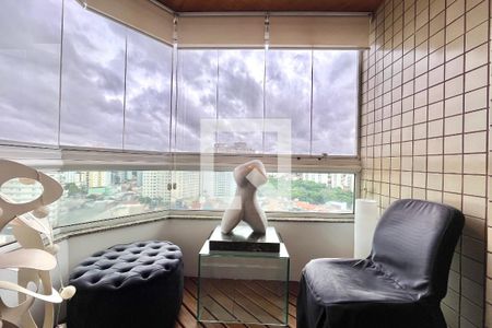 Varanda de apartamento à venda com 2 quartos, 200m² em Vila Monte Alegre, São Paulo