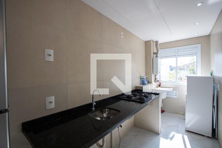 Cozinha/Área de serviço de apartamento à venda com 1 quarto, 56m² em Vila Leopoldina, Santo André