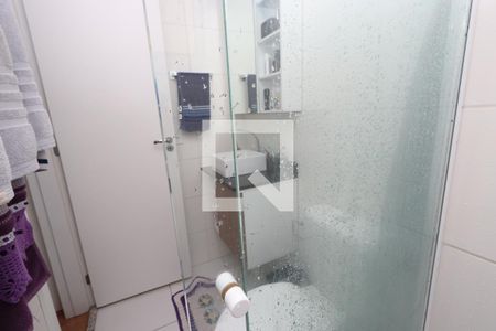 Banheiro da Suíte de apartamento para alugar com 1 quarto, 30m² em Vila Ema, São Paulo