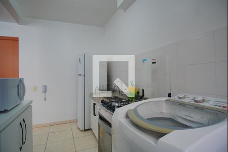 Cozinha de apartamento à venda com 1 quarto, 44m² em Morro Santana, Porto Alegre