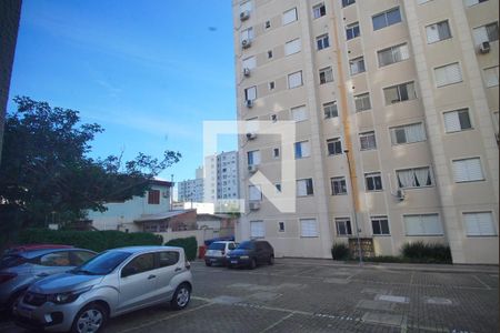 Sala _vista de apartamento à venda com 1 quarto, 44m² em Morro Santana, Porto Alegre