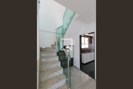 Sala de apartamento à venda com 4 quartos, 216m² em Castelo, Belo Horizonte