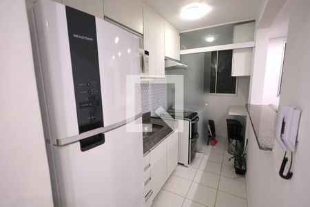 Cozinha de apartamento para alugar com 2 quartos, 47m² em Parque Sao Vicente, Santo André