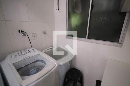 Área de Serviço de apartamento para alugar com 2 quartos, 47m² em Parque Sao Vicente, Santo André