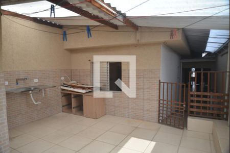 Área de Serviço de casa à venda com 2 quartos, 109m² em Cidade São Jorge, Santo André
