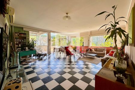 Sala 2 de apartamento à venda com 5 quartos, 261m² em Laranjeiras, Rio de Janeiro