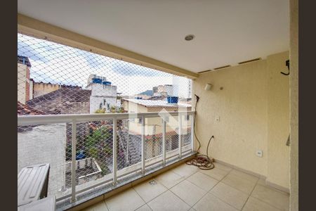 Varanda da Sala de apartamento à venda com 2 quartos, 61m² em Vila Isabel, Rio de Janeiro