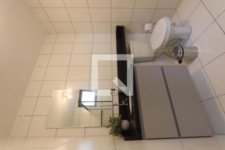 Banheiro da Suite de kitnet/studio à venda com 1 quarto, 28m² em Jardim Panorama, São Paulo