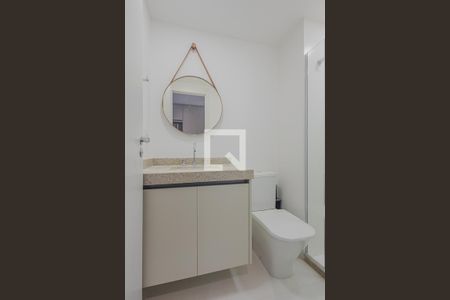Banheiro de kitnet/studio à venda com 1 quarto, 28m² em Sumaré, São Paulo