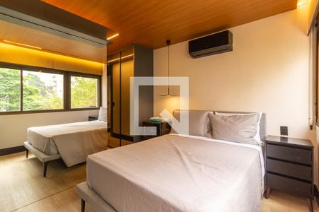 Quarto de apartamento à venda com 1 quarto, 58m² em Cerqueira César, São Paulo